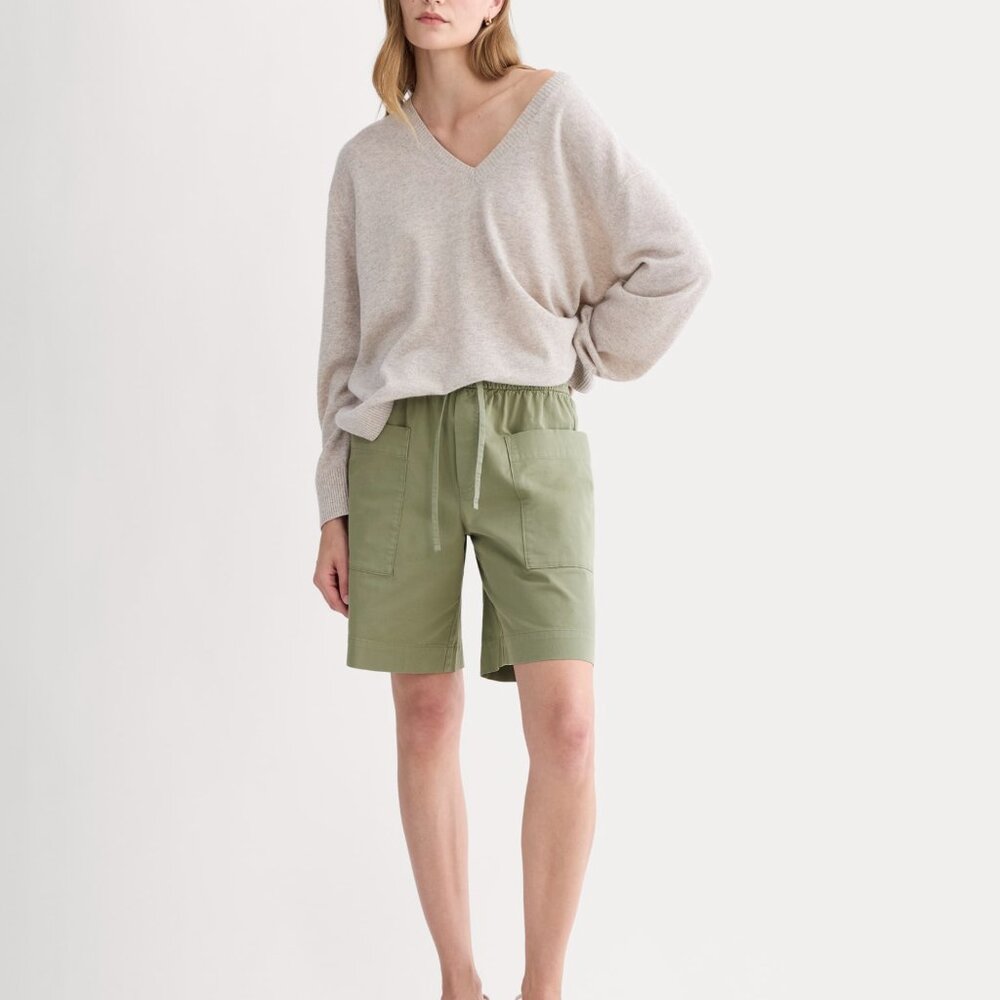 Everlane Women's Easy Cargo Short in Sagebrush, Size Medium